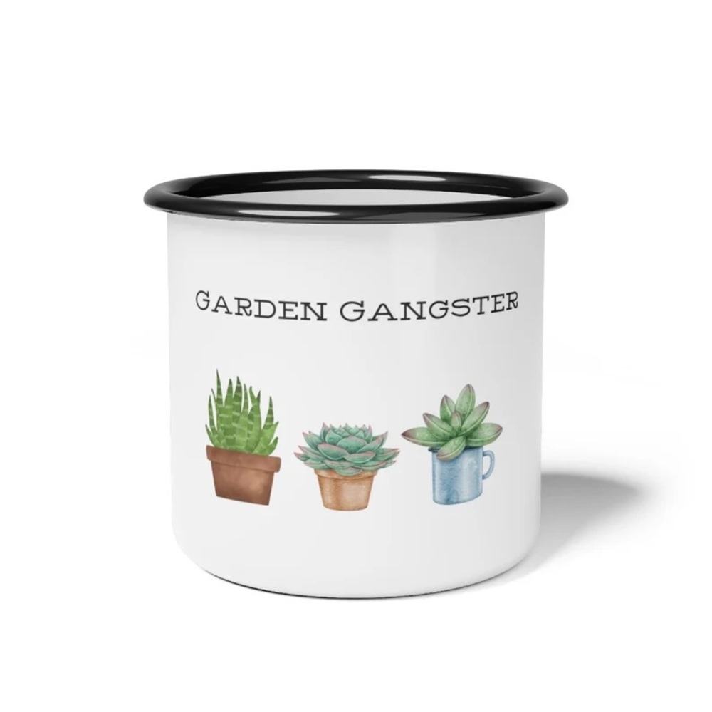 Garden Ganster mug BRAND NEW